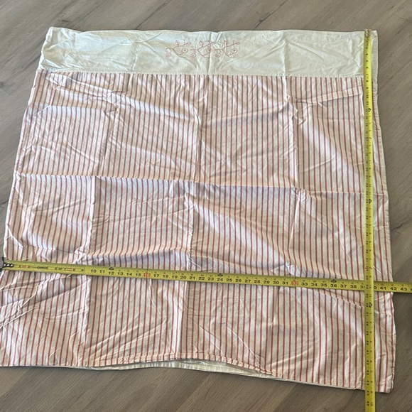 IKEA Pink and White Striped Duvet Cover - Picture 6 of 7